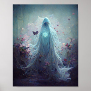 Póster Ghostly Fae Fantasy Art Poster
