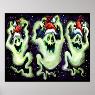 Póster Ghostly Navidades Trio Poster