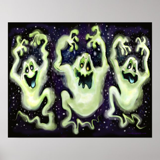Póster Ghostly Trio (Frente)