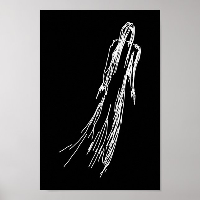 Póster Ghostly Woman (Frente)