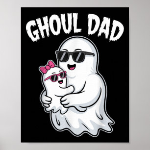 Póster Ghoul Dad Shirt Men Daddy Spooky Halloween Ghost C
