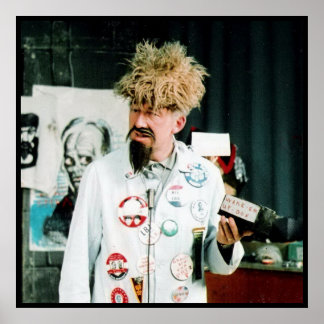 Póster Ghoulardi (En El Set-1) Poster Matte