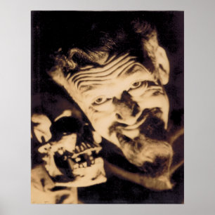 Póster Ghoulardi (W/Skull-1) Poster Matte