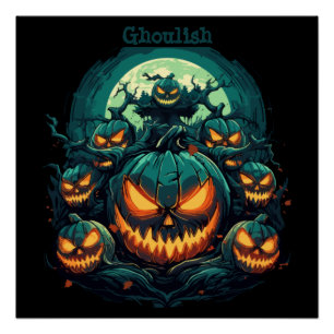 Póster Ghoulish Glare