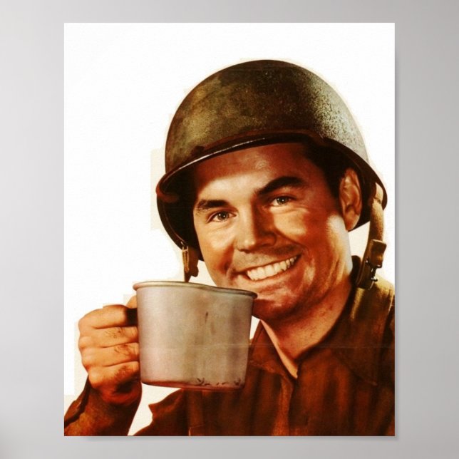 Póster GI Cuppa Joe (Frente)