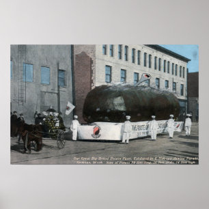 Póster Giant Baked Potatoe Float Scene