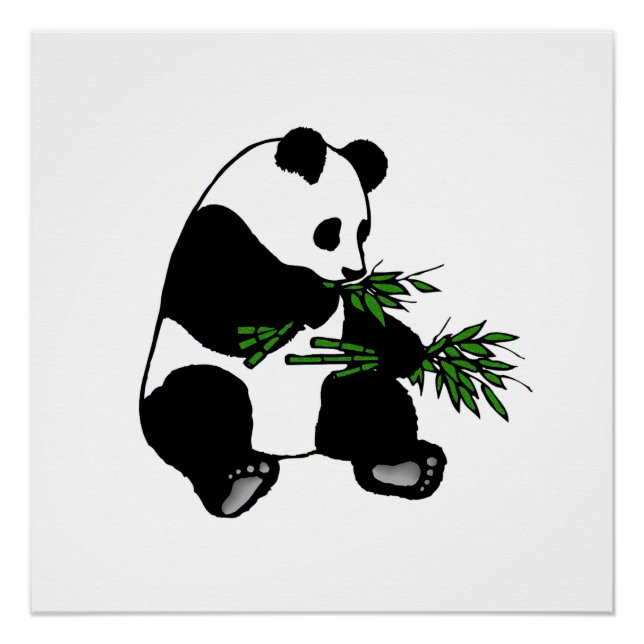 Póster Giant Panda (Anverso)