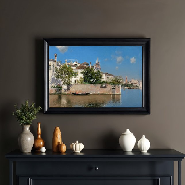 Póster Giardino del Palazzo Vendramin, Martin Rico (Subido por el creador)