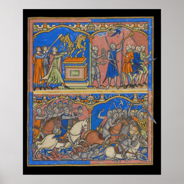 Póster Gideon's Valiant Three Hundred The Crusader Bible (Frente)