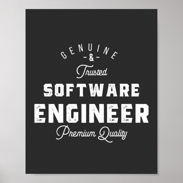Póster Gift for Software Engineer (Frente)