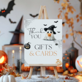 Póster Gift Little Boo Baby Shower Halloween
