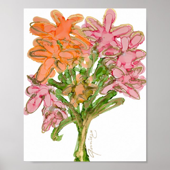 Póster "Gift of Love" Print of Lovitude Soul Painting (Frente)