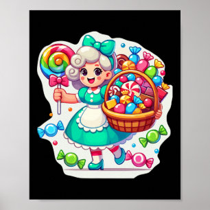 Póster Gigante Candy Land Game Crew Candy Land Costumbres