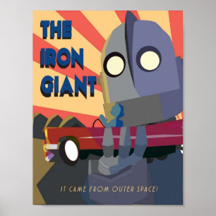 Póster Gigante de hierro