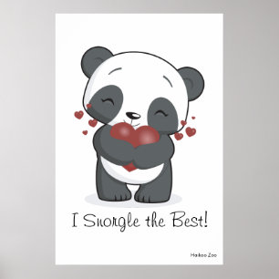 Póster Gigante "yo Snorgle el mejor!" Poster de la panda