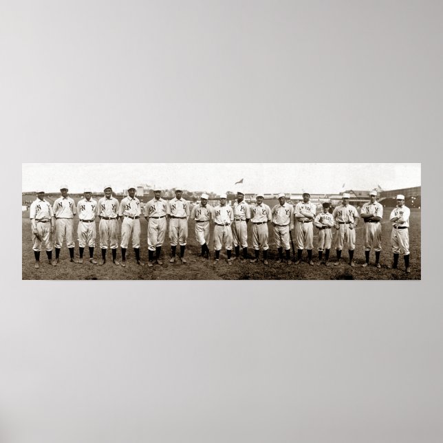 Póster Gigantes de Nueva York 1905 - Vintage (Frente)