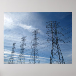 Póster Gigantes eléctricos