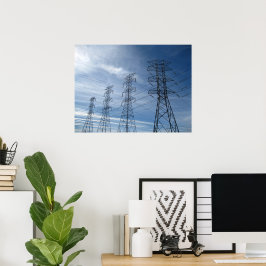 Póster Gigantes eléctricos