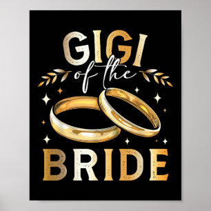 Póster Gigi del Boda Gigi y Engagem de la novia