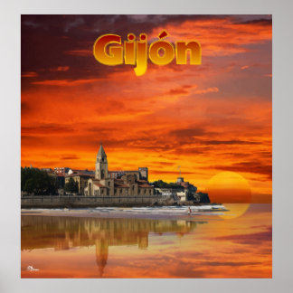 Póster Gijón