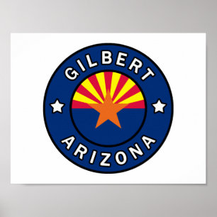 Póster Gilbert Arizona