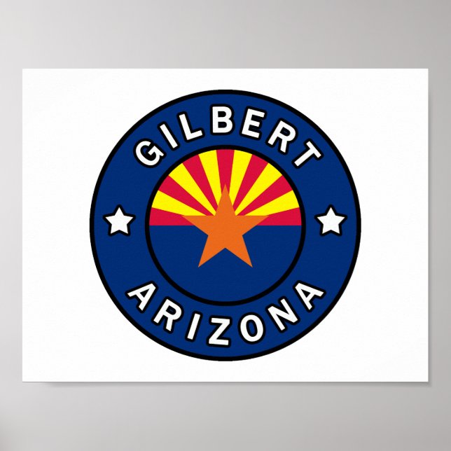 Póster Gilbert Arizona (Frente)