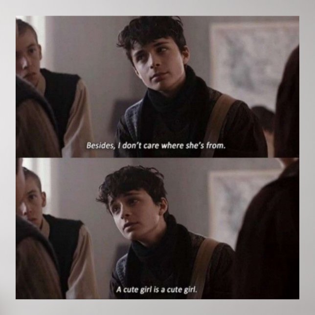 Póster Gilbert Blythe Quote (Frente)