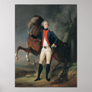 Póster Gilbert Motier Marquis de la Fayette, 1788