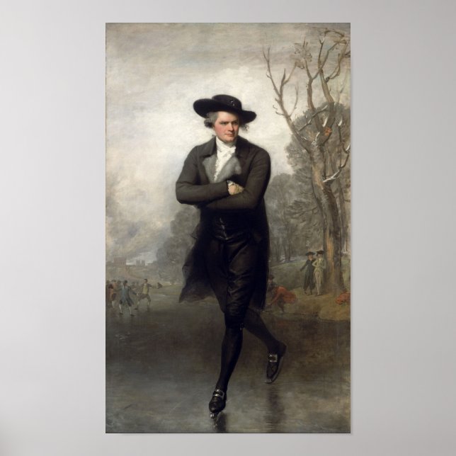 Póster Gilbert Stuart The Skater (Frente)