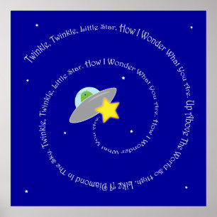 Póster gilipollas, gilipollas, pequeño poster estrella