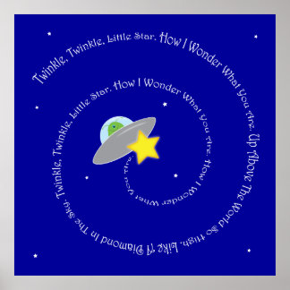 Póster gilipollas, gilipollas, pequeño poster estrella