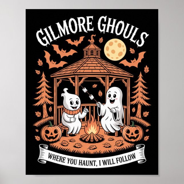 Póster Gilmore Ghouls donde te atormentas10 (Frente)