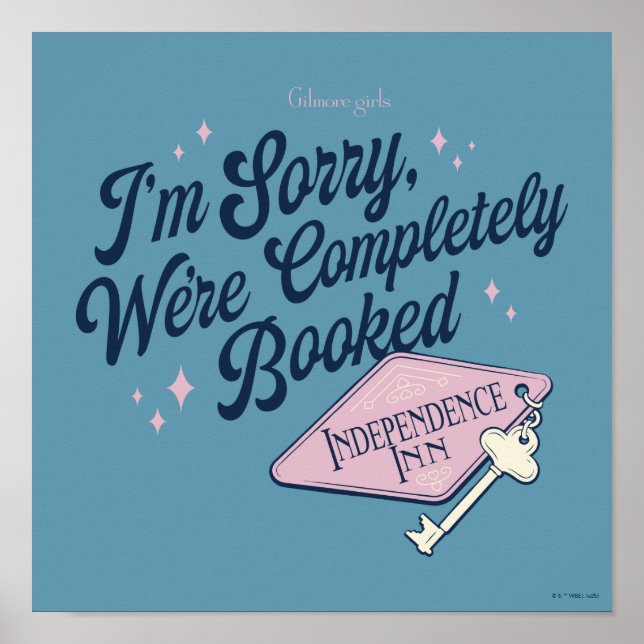 Póster Gilmore Girls Completely Booked Design (Frente)