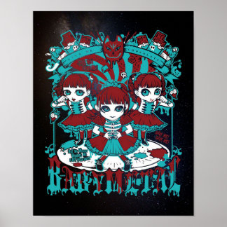 Póster Gimme de Babymetal Chocolate y amor