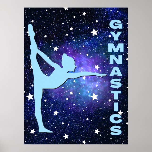 Póster Gimnasia de galaxia (Frente)