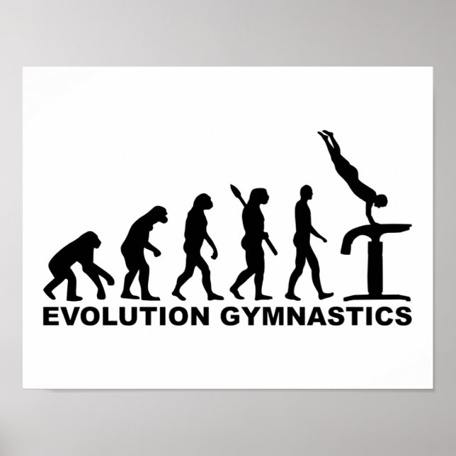 Póster Gimnasia de la evolución (Frente)