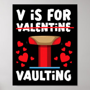 Póster Gimnasia Día de San Valentín V Es Para Cámara de S