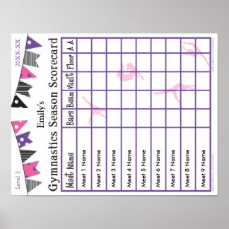 Póster Gimnasia Temporal Conoce a Poster de puntuación 9