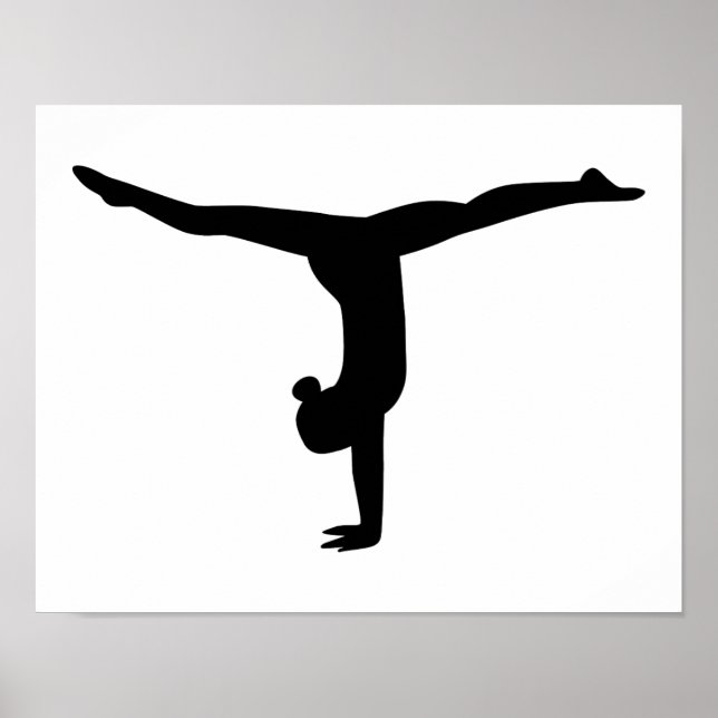 Póster Gimnasia yoga (Frente)