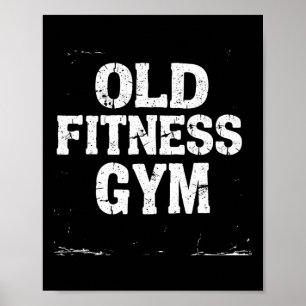 Póster Gimnasio antiguo