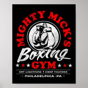 Póster Gimnasio de boxeo de Mighty Mick Clic 70 en Filade