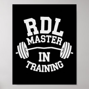 Póster Gimnasio de entrenamiento de fitness para la const