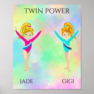 PÓSTER GIMNASTICA DE "PODER DE DOS"