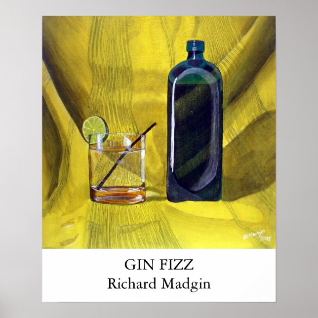 Póster Gin Fizz (Frente)