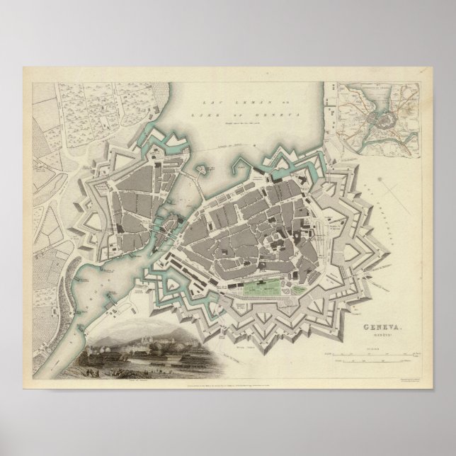 Póster Ginebra (Frente)