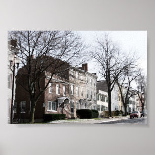 Póster Ginebra histórica NY