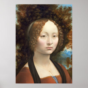 Póster Ginevra de' Benci, c. 1474 - 78