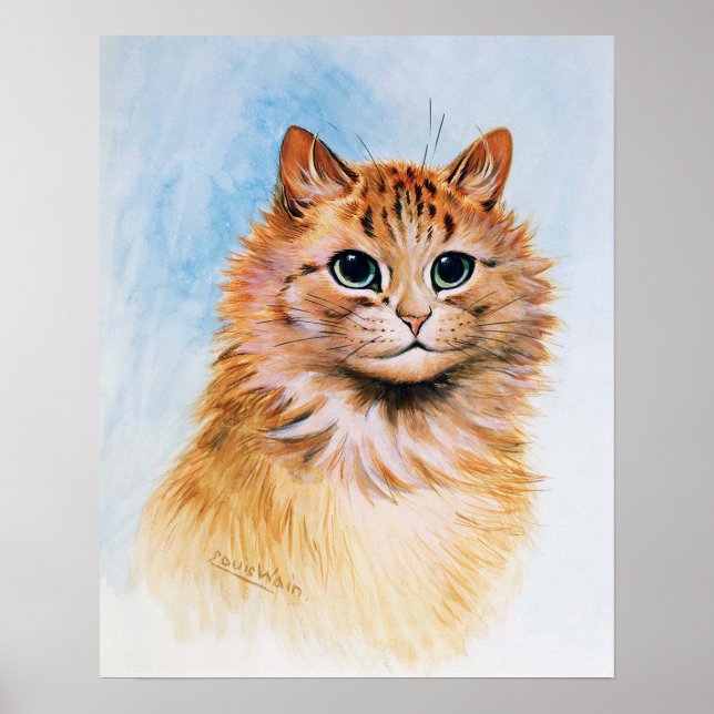 Póster Ginger Tom, Louis Wain (Frente)