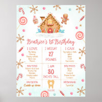 Gingerbread House Primera Junta de Hito por Cumple