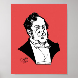Póster Gioachino Rossini